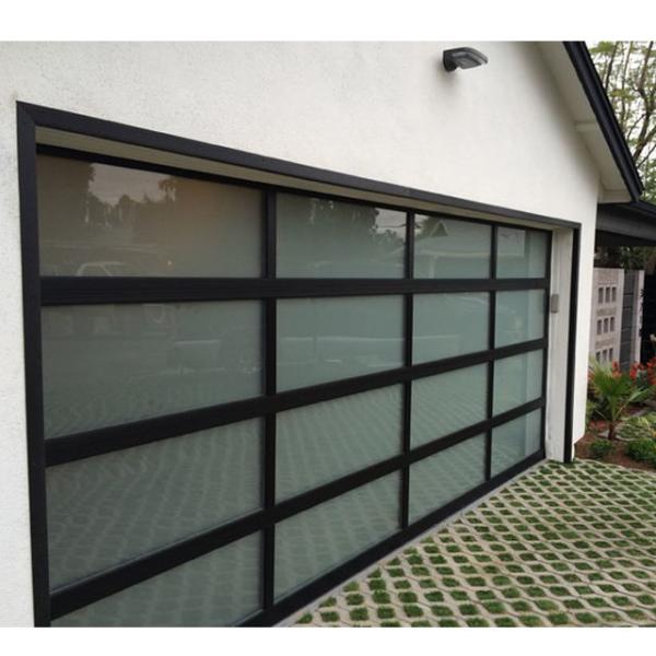 Porta seccional de alumínio com isolamento sonoro personalizada CE / ISO9001