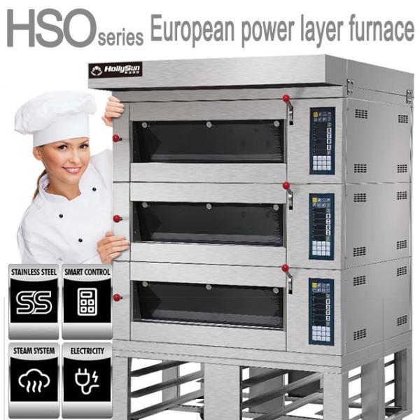 Forno de Forno Comercial / Equipamento de Forno Comercial Forno elétrico de 6 bandejas 380V 20,7kw Potência grau A