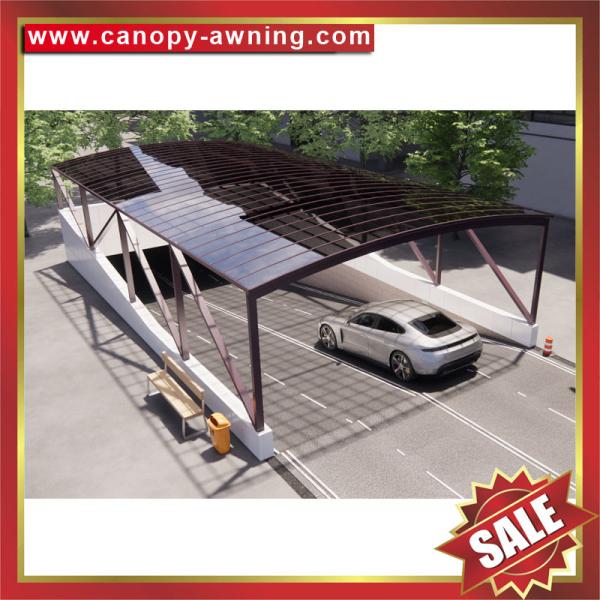 high quality corridor walkway passage canopy awning shelter cover with aluminum framework and polycarbonate sheet