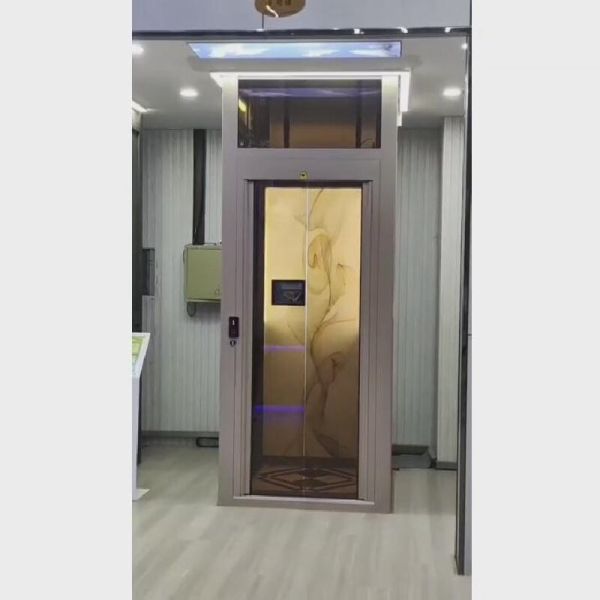 Ascenseur domestique sans fosse facile à installer | Ascenseur hydraulique flexible