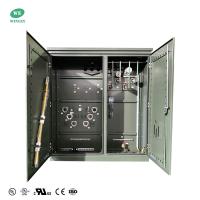 Transformateur de distribution triphasé immergé dans l'huile, monté sur socle, 2500 kVA, 34,5 kV, normes ANSI IEEE