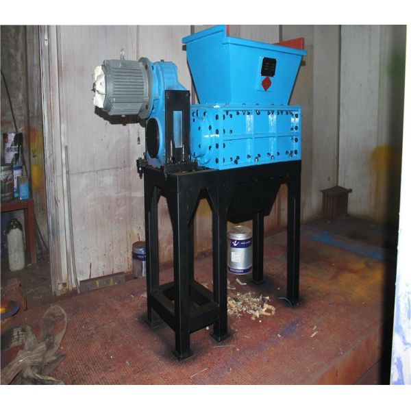 Double Shaft Hospital Medical Waste Shredder for Pig Carcass