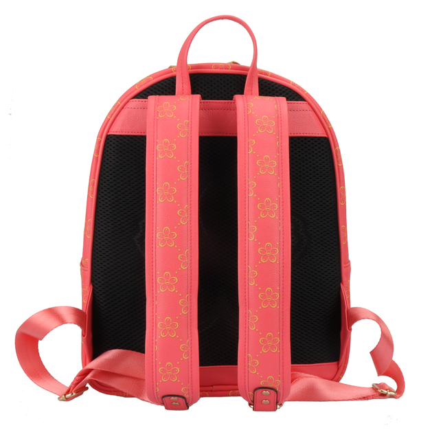 Printed Nylon Leather Unisex Backpack for Daily Use Functional Backpack for Work