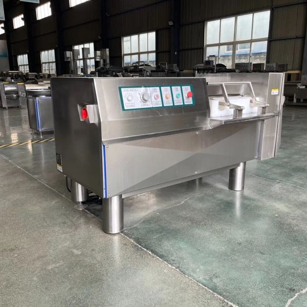 Customized 3kw Frozen Meat Cube Cutting Machine Slicer Dicing Machine for Hot Meat