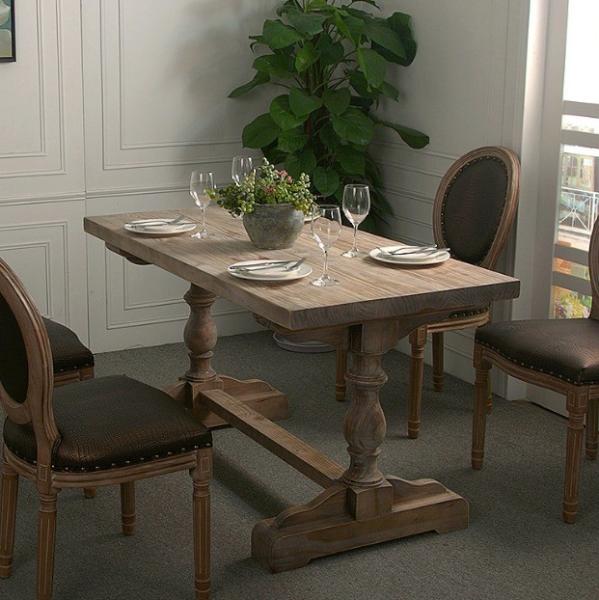 Pine Wood Frame Dining Chair for Unique Furniture Design Kitchen Restaurant Folding Table