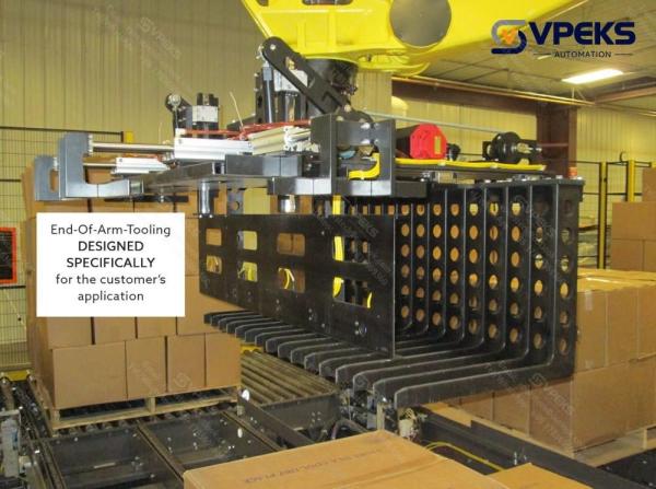 Easy Installation Depalletizer Machine For Carton Box Stacking Depalletizer