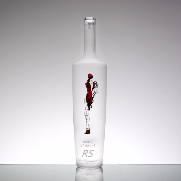 Apple Cider Glass Bottle 100ml 300ml with Decal Surface Handling and Cork Sealing Type