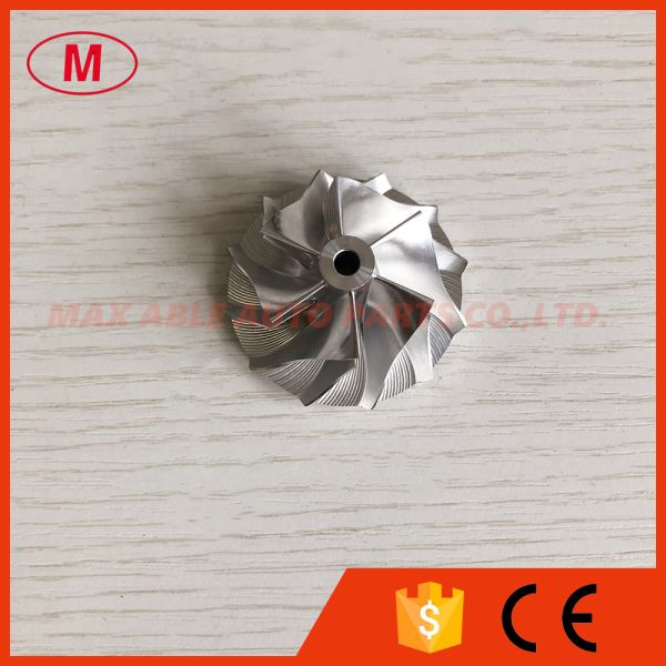 KP35 reverse 6+6 blades 30.50/43.00mm turbo milling/aluminum 2618/billet compressor wheel for Ford Ecoboost 1.0