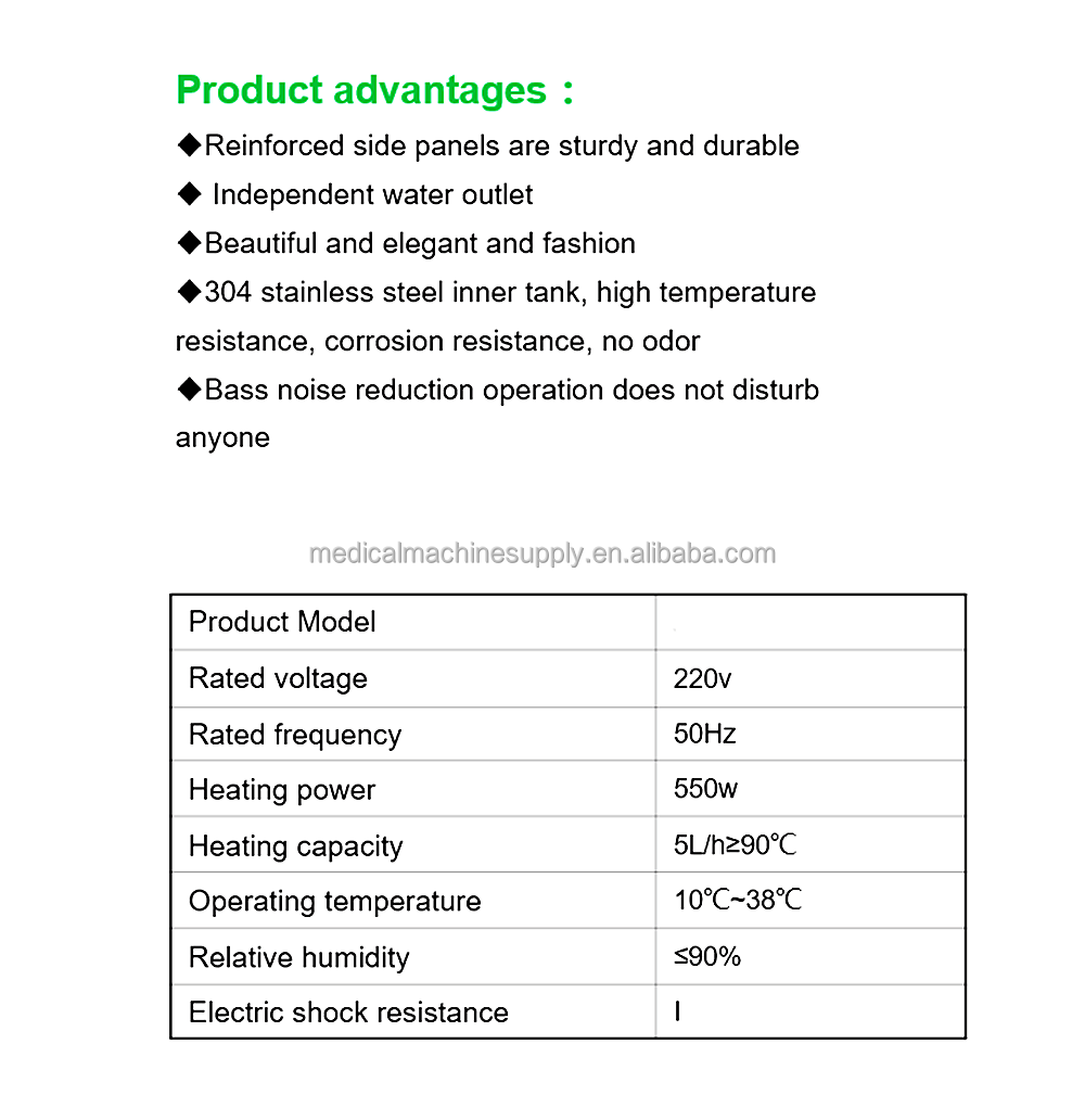 Bottom Load Electric Water Dispenser Automatic Dispensing for Convenient Refills