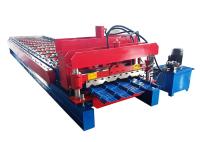 Petit pain à grande vitesse de tuile en métal formant la décharge des stations 5.5Kw de la machine 13 directement