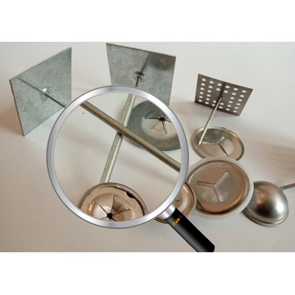 Pinos autoadesivos de aço inoxidável da isolação/pinos do gancho da isolação vara do auto