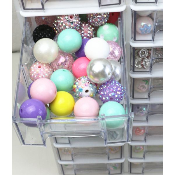 Коренастый гамбол розовый цвет объемные жевательные резинки бусины акриловые свободные бусины для ювелирных изделий