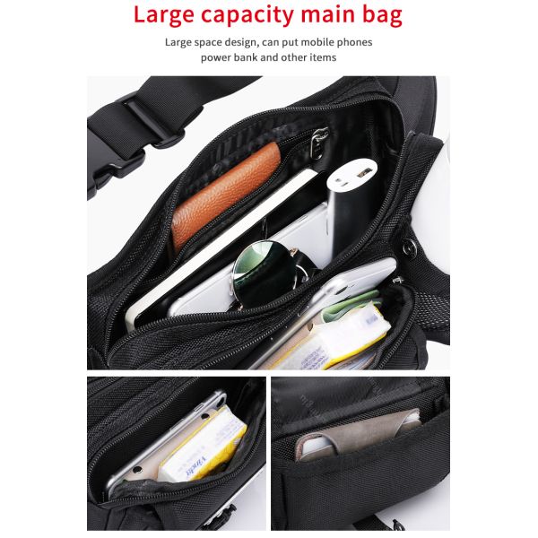 Отдых мужской наружной водонепроницаемый рюкзак длина 27 см легкий