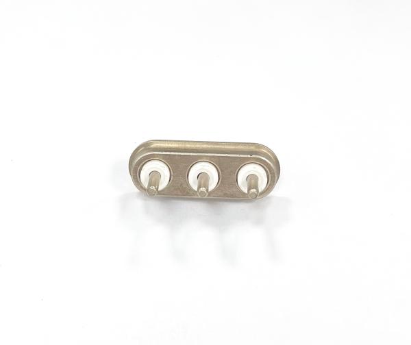 45 Steel Hermetic Single Seal Terminals Temperature Rating -70°C - 300°C