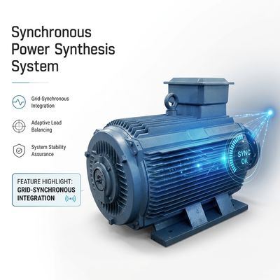 45kW Three Phase Permanent Magnet Generator 400V 600rpm Hydro Turbine Use