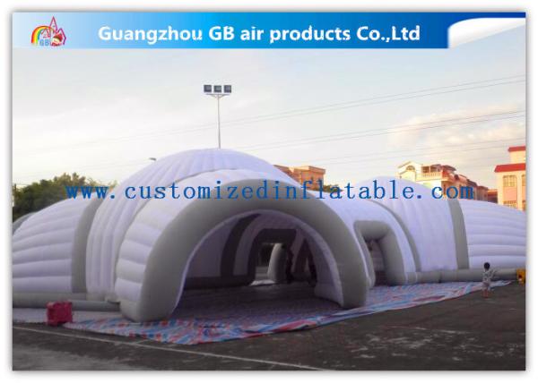 Digital / Silk / Hand Printing Giant Inflatable Beam Tent Inflatable Dome Buildings