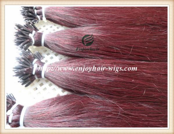 Nano Ring Hair Extensions16''- 26 100% Human Indian Remy Remi Hair bug#- all color