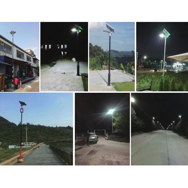 210lm/W Solar Powered Led Street Lights , Led Solar Street Light With Motion Sensor