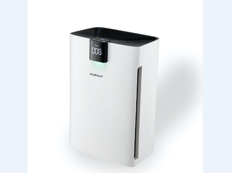 Состояние в реальном времени воздуха шоу очистителя воздуха Healthlead цифрового дисплея PM2.5 и VOC в доме.