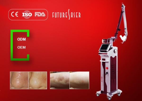 RF Tube Co2 Fractional Laser Machine 360 Degree Scanning Ability Skin Rejuvenation