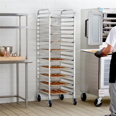 RK Bakeware China Foodservice NSF Custom 800 600 Revent Forno Rack Aço Inoxidável Assadeira Carrinho