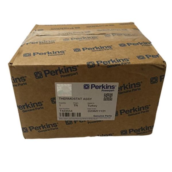 T423554 Casting Engine Thermostat C6.6 Perkins Diesel Spare Parts For 320e Excavator