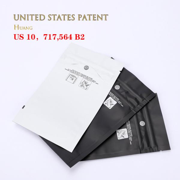 Sacos Mylar personalizados resistentes a crianças Resistentes a odores Resistentes a crianças Fechado com fecho de fecho de plástico Resistentes a crianças Sacos Mylar