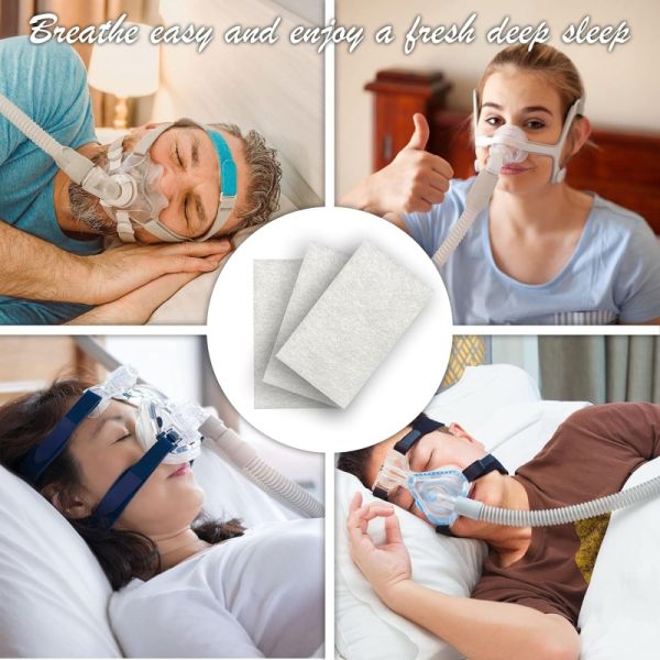 Filtros de CPAP de resposta branca compatíveis com o ResMed AirSense 11