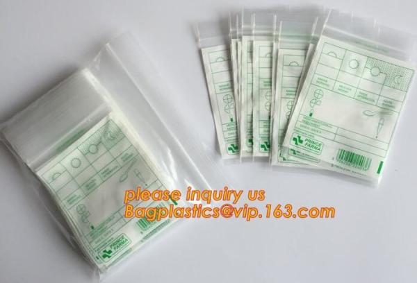 the zipper bag for medical use,zipper medical bags,medical trauma bag, Zipper Sealing Medical Packing Bag for Animal/ Me