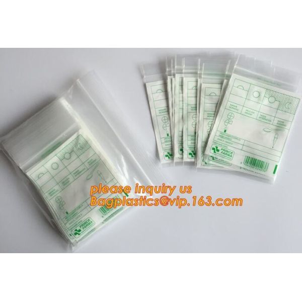 tablets pills packaging bag, poly medical dispenser k bag drug zipper bags reclosable bags, zipper bag medical min