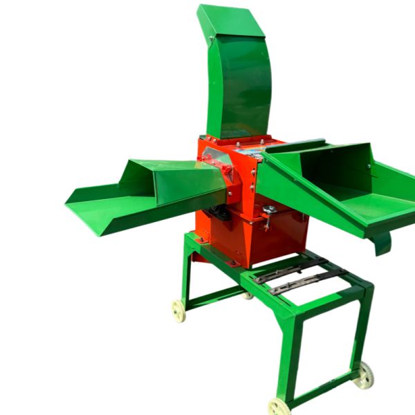 Steel Alloy Chaff cutter with grinder Forage Chopper Gear Shift Feed Production