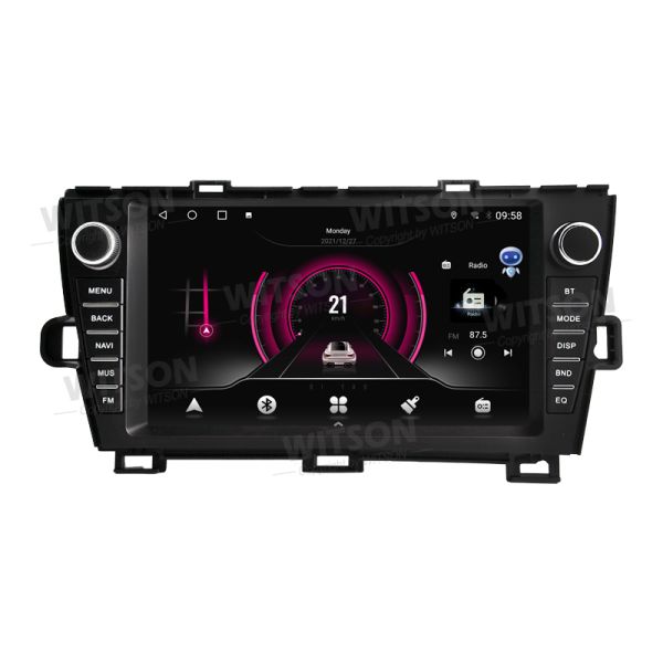 9 Screen OEM Style without DVD Deck For TOYOTA PRIUS XW30 Left hand driver 2009-2013 Car Multimedia Stereo GPS CarPlay Player