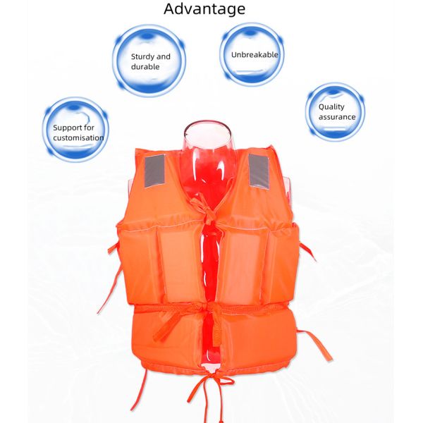 Floodproof Polyester Fishing Life Jacket