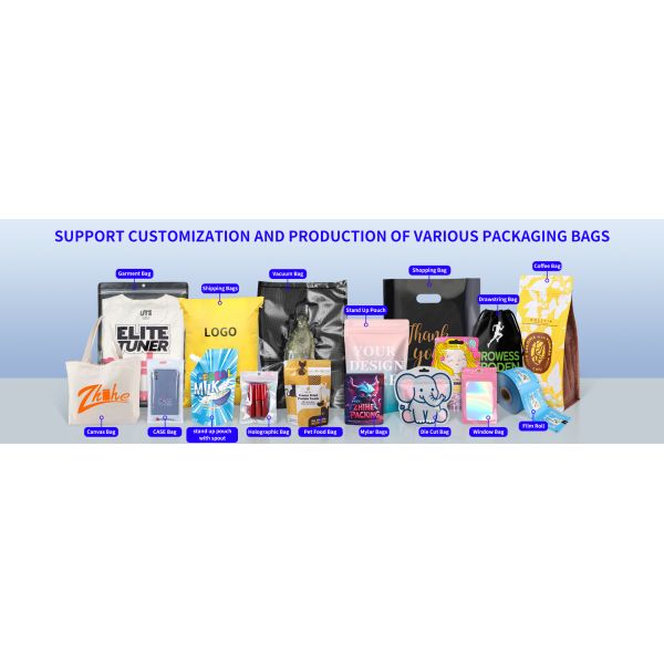 Zhihe Biodegradable Poly Mailer Custom Logo for Strong Seal and Personalized Shipping Mailing Courier Bag 1 mil Thickness