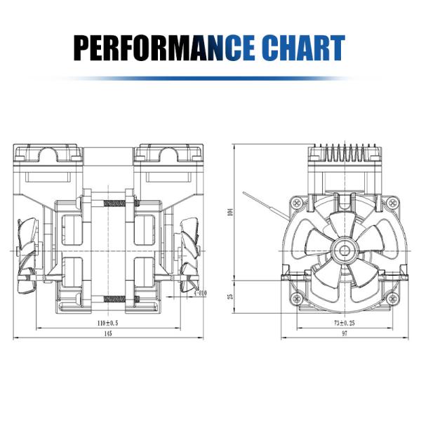 Small One In One Out Large Flow 30L/Min Oil Free Pump For Air Compressor Fast 5L Oxygen Generator