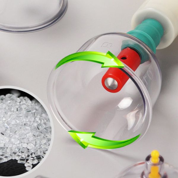 Body Massager Vacuum Cupping Device for Traditional Chinese Medicine Meridian Treatment and Negative Pressure Relax Tool