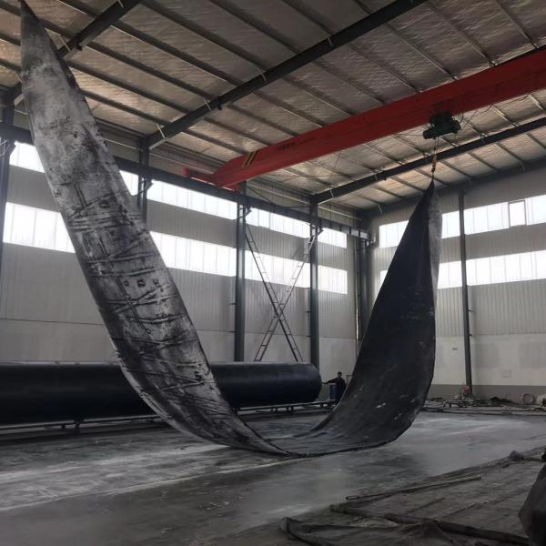 Marine Rubber Airbag for Heavy Lifting - Black Natural Rubber