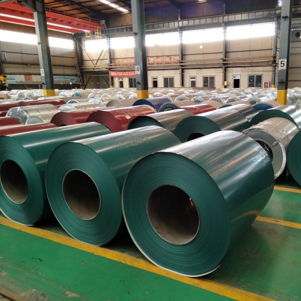Anti Corrosion PPGL PPGI Galvanized Steel Coil 500-1350mm