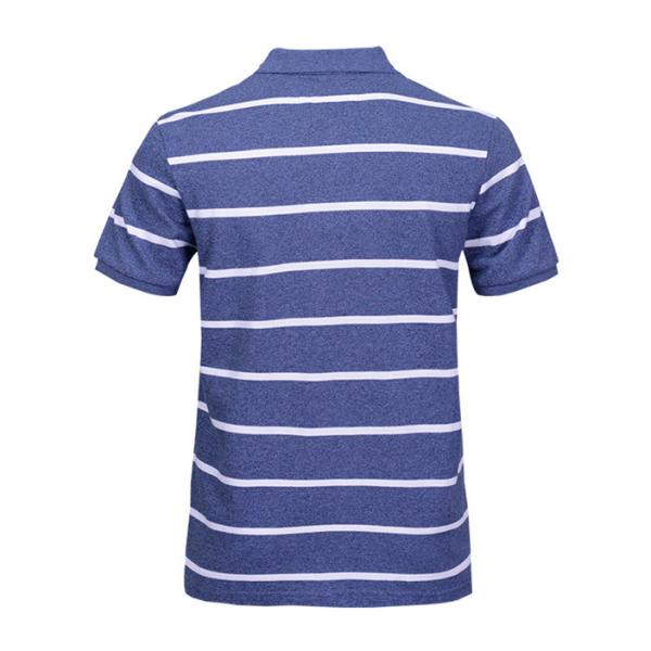 Custom polo logo mens striped t shirt embroidery,custom made polo t-shirt