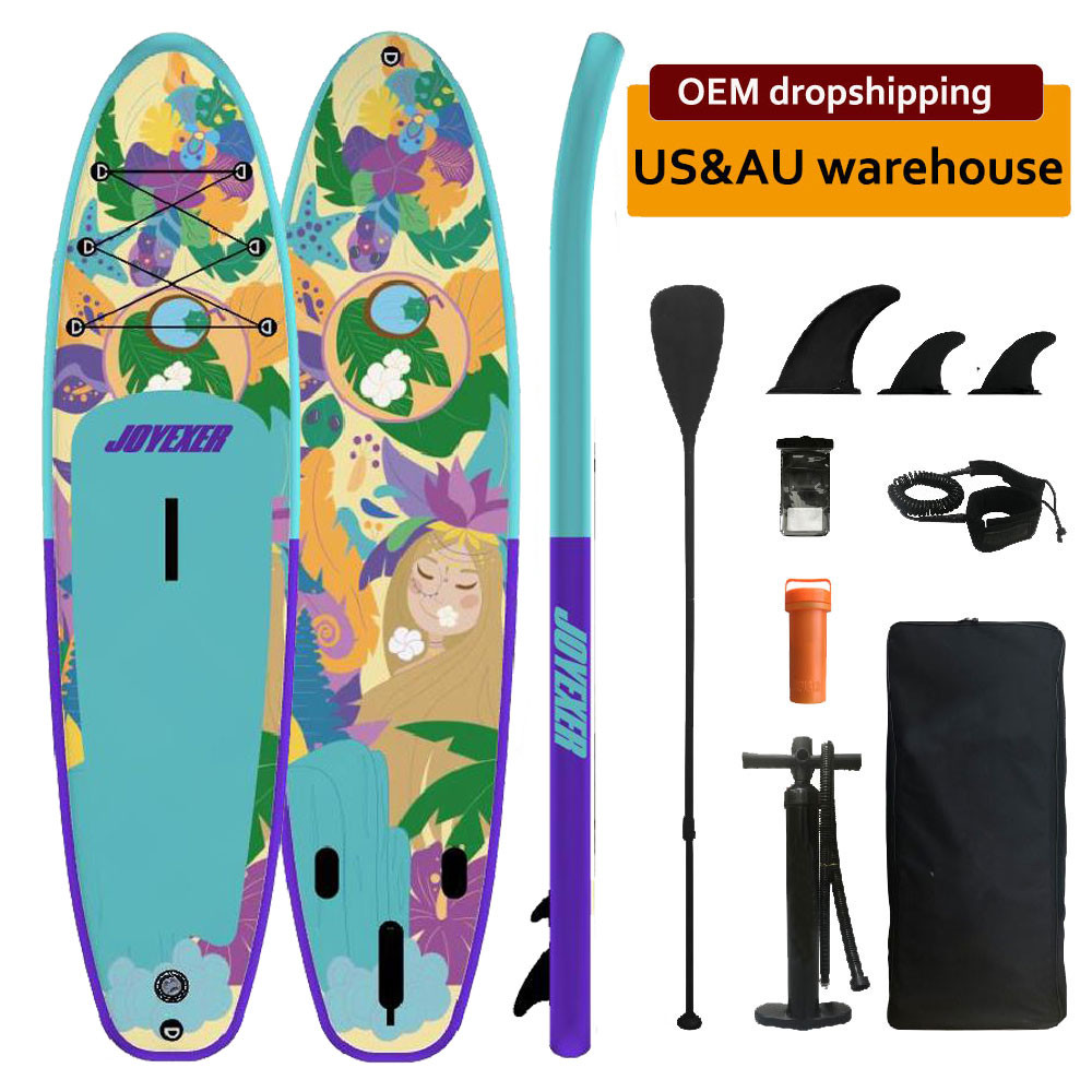 Surfboard доски затвора МАЛЕНЬКОГО ГЛОТКА двойного слоя раздувной подгонянный доской