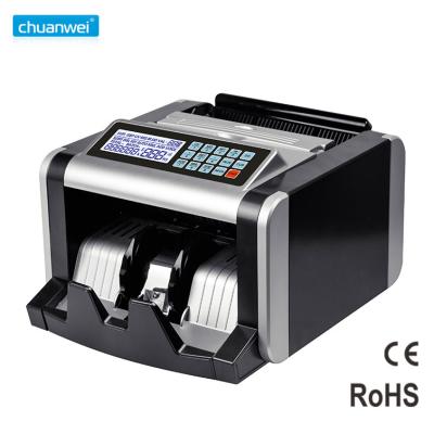 Bill Money Counter Machines Cash que conta o AUD do VND da nota da máquina 180mm