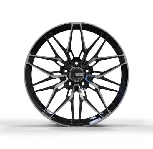 Liga de alumínio forjada feita sob encomenda das rodas de PCD 5-120 bordas de Porsche de 20 polegadas