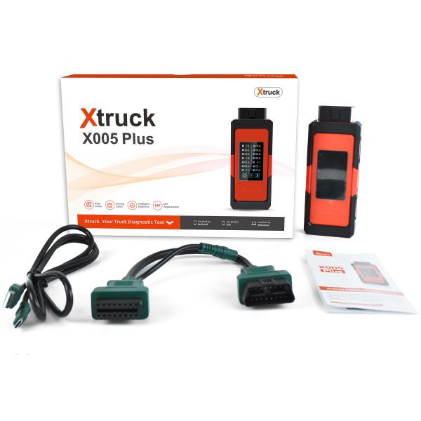 Xtruck X005 Plus Scanner Bluetooth 5.1 pour Camions avec Régénération DPF
