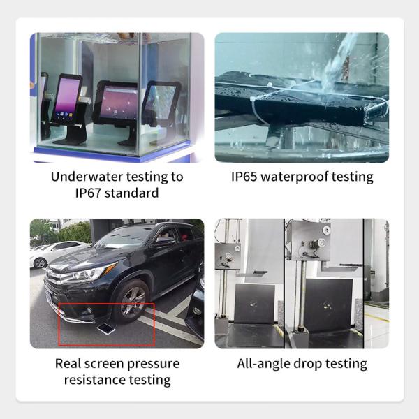 Industrial Android Barcode Scanner PDA with Rugged Design and Waterproof Communication