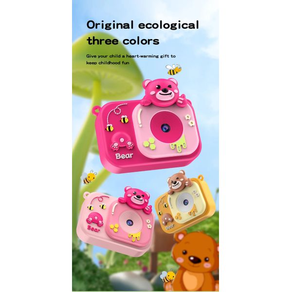 Y8 Children's Digital Camera 1080P HD Video Anti Blu Ray Children's Game Camera