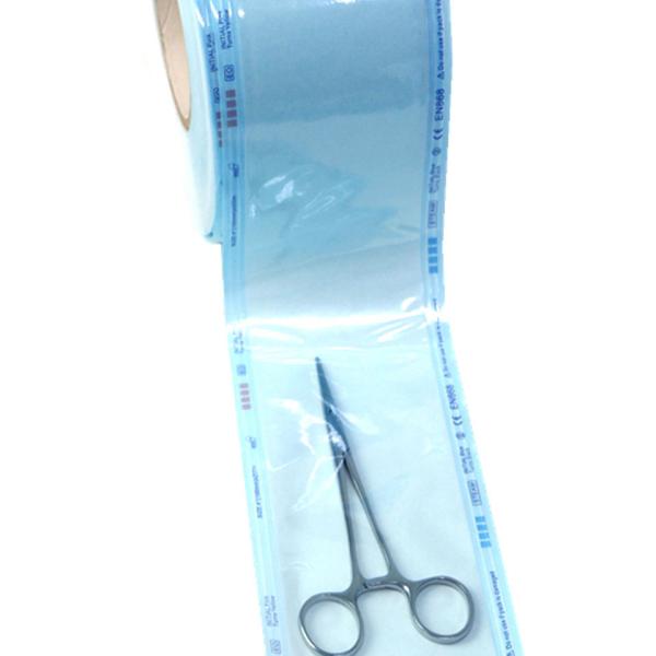 Medical Grade Packaging Heat Sealing Sterilization Roll Pouch Dental paper packaging hest sealing sterilized bag