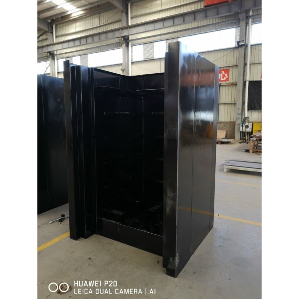 Steel Fingerprint Lock ISO9001 Bank Strong Room , Walk In Gun Safe Room For Hotel