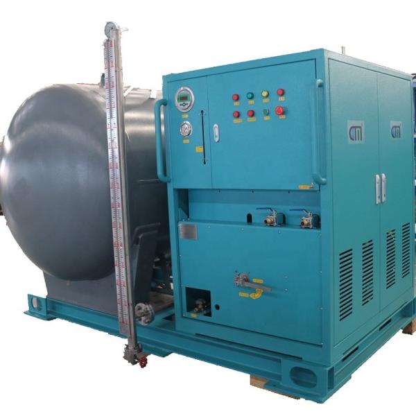 système de récupération de réfrigérant R134a moins huile complète climatisation 10HP récupération de vapeur machine de recharge de gaz ac