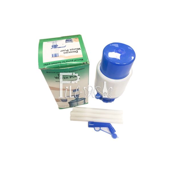 Распределитель насоса бутылки с водой прессы руки ПК пластиковый