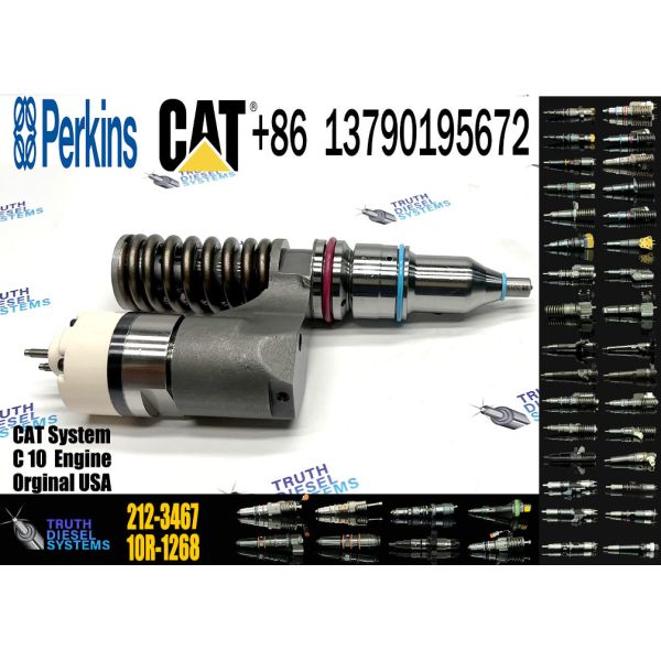 C10 Fuel Injector Assembly 203-7685 212-3467 212-3468 350-7555 317-5278 161-1785 10R-0967 10R-1259 10R-1258